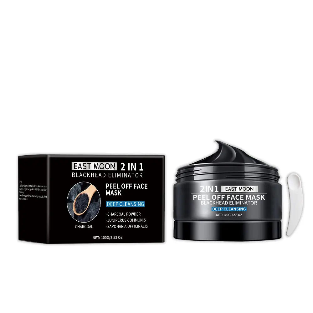 Bamboo Charcoal Blackhead Peel Off Mask Deep Cleansing & Pore Refining, 100g