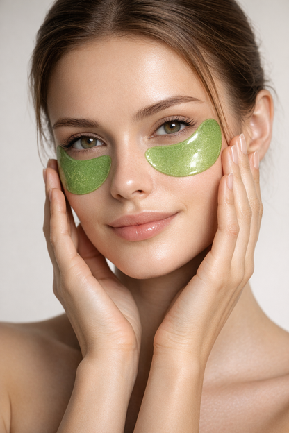 Aloe Vera & Collagen Eye Masks – Hydrate, Reduce Dark Circles & Puffiness