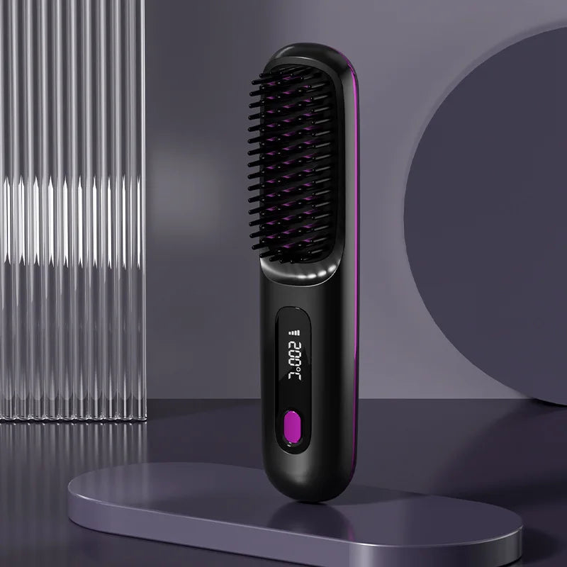 GlowSmooth – Cordless Portable Hair Straightener
