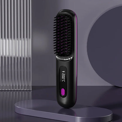 GlowSmooth – Cordless Portable Hair Straightener