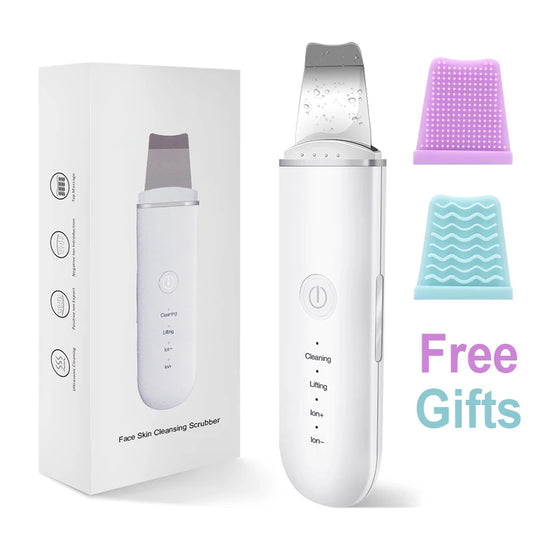 Ultrasonic Skin Scrubber Deep Pore & Blackhead Remover