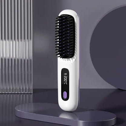 GlowSmooth – Cordless Portable Hair Straightener