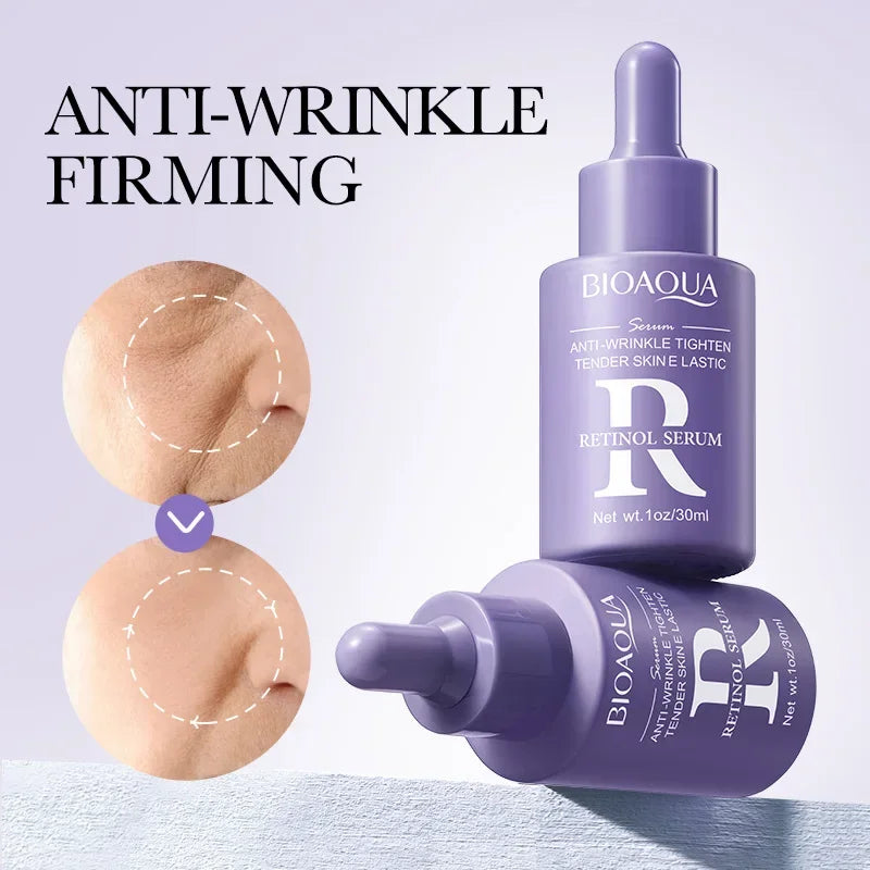 Collection Sérums Visage Premium Vitamine C, Rétinol & Acide Hyaluronique