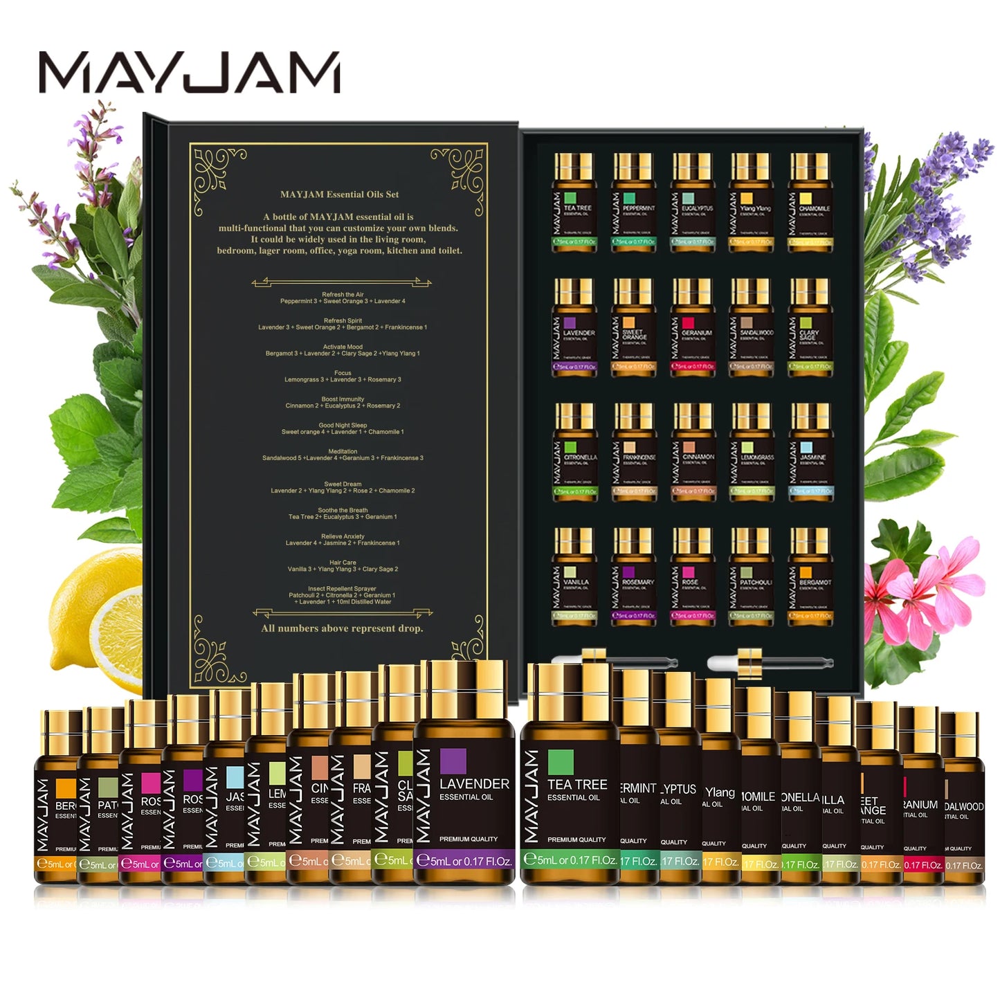 Premium Essential Oils Set – Relax & Restore Collection