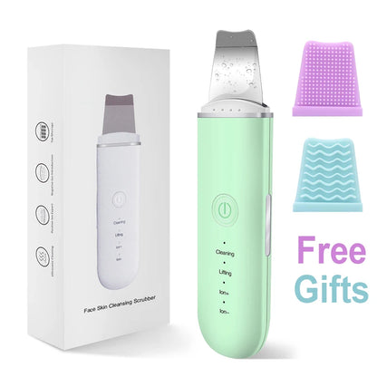 Ultrasonic Skin Scrubber Deep Pore & Blackhead Remover